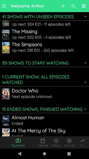 TV Show & Movie Tracker - Trakt client screenshot 8