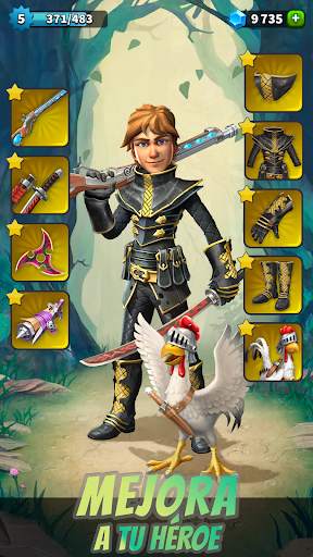 Heroics Epic Legend of Archero screenshot 1
