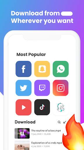 Videoder Beta: Music and Video Downloader 2020 screenshot 4