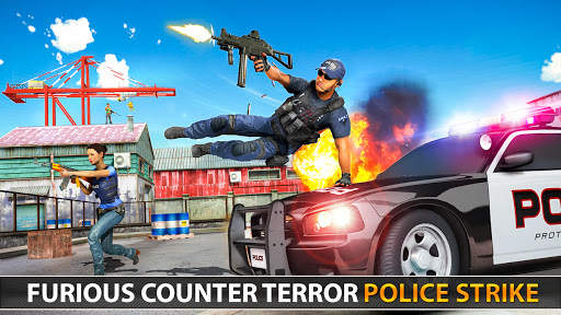 Police Fps Shooting Gun Games screenshot 4