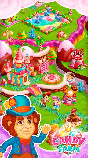 Candy Farm: Magic cake town & cookie dragon story screenshot 3