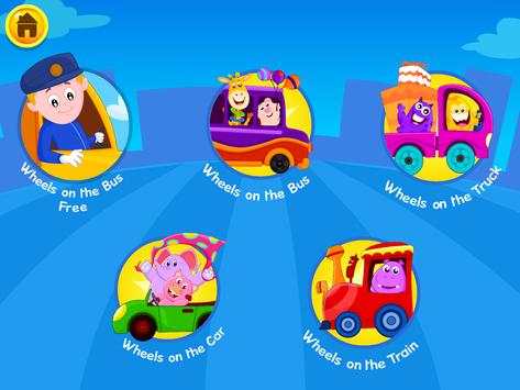 Wheels On The Bus Nursery Rhyme & Song For Toddler screenshot 16