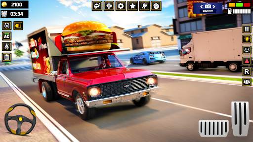 Food Truck Driving Simulator screenshot 3