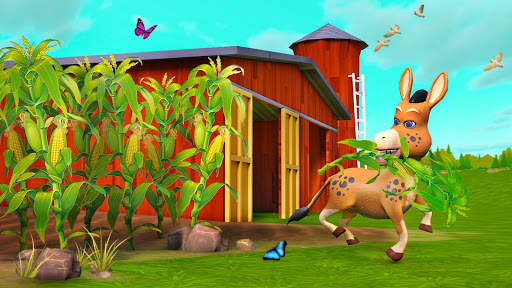 Donkey Life Simulator Games: Farm Fun Adventure screenshot 3