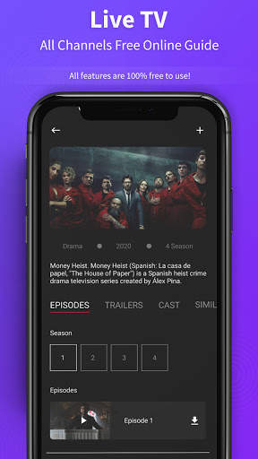 Live TV Channel Free Online Guide скриншот 4