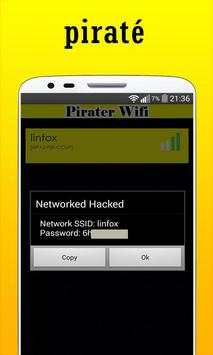 Mot de Passe Wifi Hacker Prank screenshot 3