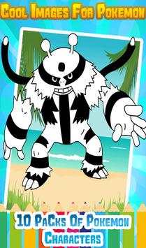 Pokem Coloring Pages screenshot 2