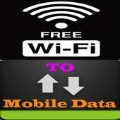 Wifi to Mobile Data Simulator logo