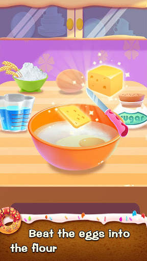 Сделать пончик:кулинарная игра скриншот 1