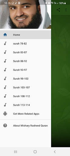 Mishary Rasheed Quran mp3 screenshot 3