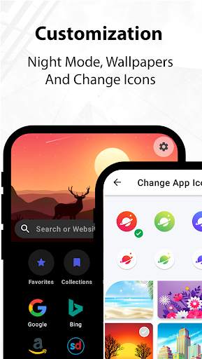 Cave Browser - Fast web search screenshot 5