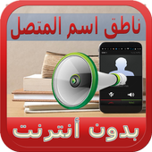 الناطق باسم المتصل بدون أنترنت أيقونة