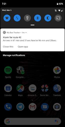 My Bus Tracker: Real time bus  screenshot 6