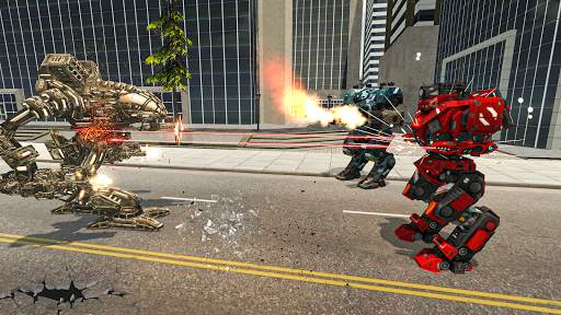 Real Robot Fighting: Battle Arena Free Games screenshot 1