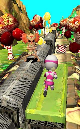 Subway Power Run Ninja Ranger Dash скриншот 8
