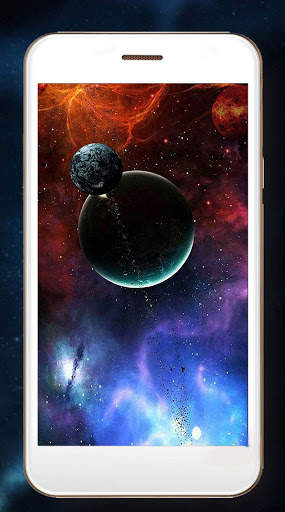 Space Fire World Live Wallpaper screenshot 4