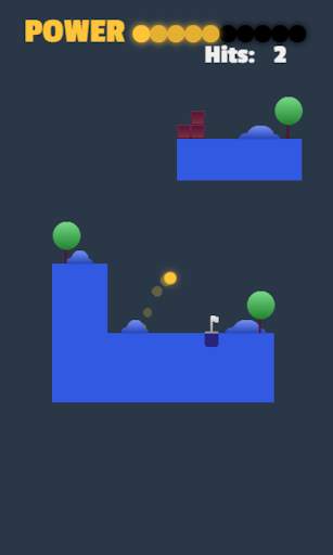 छोटे गोल्फ - मज़ा मिनी गोल्फ खेल 2D स्क्रीनशॉट 1