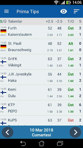 Futbol tahminleri Prima Tips screenshot 3