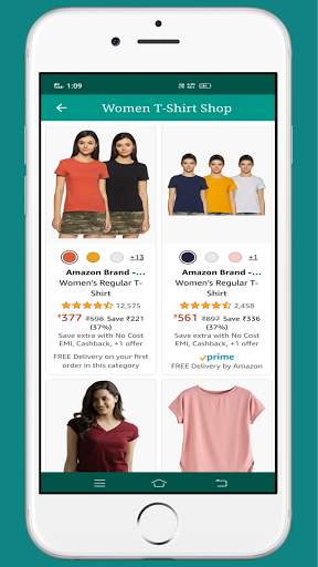 Women T-Shirt Shopping App screenshot 6