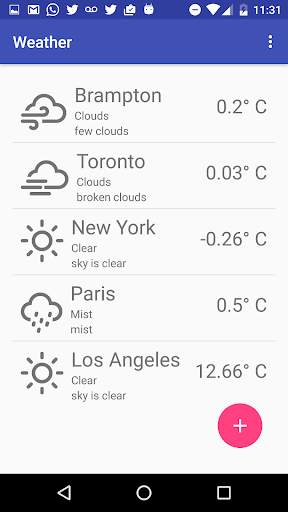 OpenWeather скриншот 1