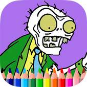 Coloring book zombie for kid 2.2
