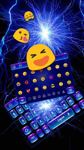 Cool Blue Lighting Keyboard screenshot 3