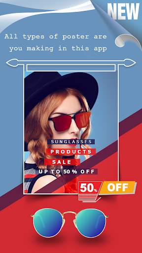 Poster Maker, Banner, Flyer, Ads, Card Designer скриншот 3