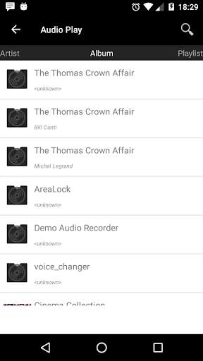 ** Audio Player ** screenshot 4