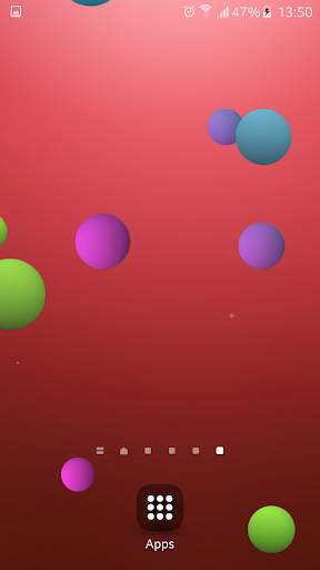 Colorful Bubble Live Wallpaper screenshot 2