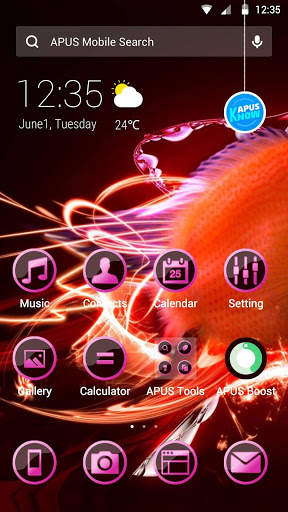 FEELIN YOU-APUS Launcher theme screenshot 1
