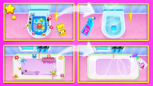 Princess Doll House Cleaning screenshot 6