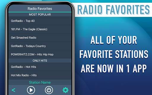 Radio Favorites screenshot 2