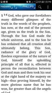 Holy Bible J.B. Phillips New Testament(Phillips) screenshot 5