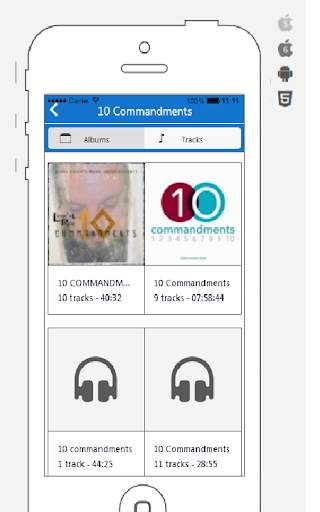 Ten Commandments Audio скриншот 3