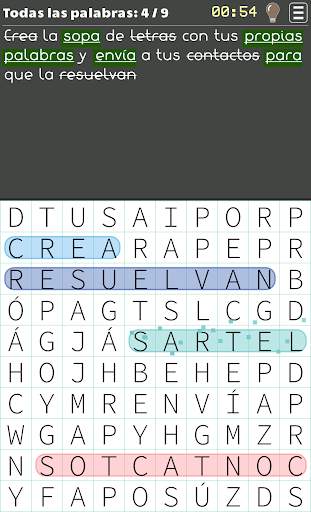 Sopa de letras - en español screenshot 17