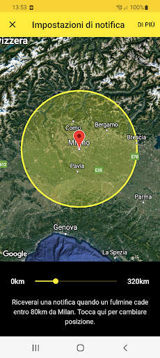Localizzatore di Fulmini screenshot 3