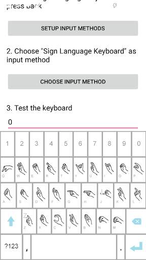 ASL Keyboard screenshot 6