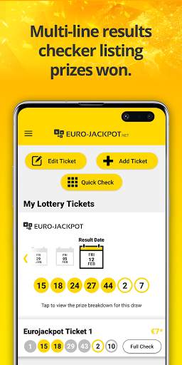Eurojackpot Results screenshot 3