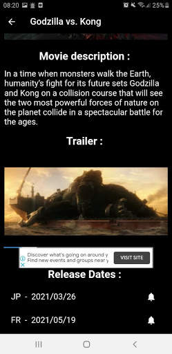 Movie Alert screenshot 3