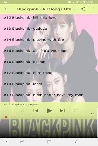 Free Blackpink Songs Offline screenshot 5
