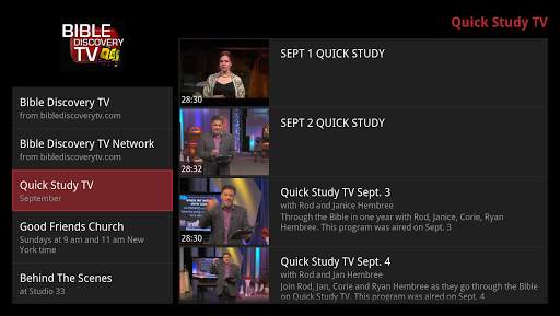 Bible Discovery TV screenshot 1