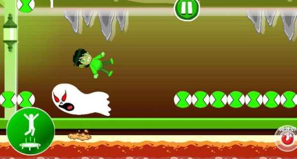 Zombie Ben 10 Run Game screenshot 1