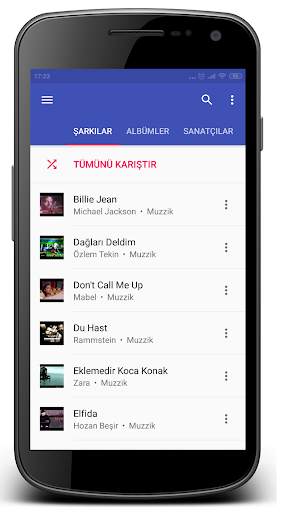 Blu Müzik Çalar screenshot 1