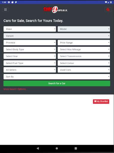 Surf4cars.co.za screenshot 6