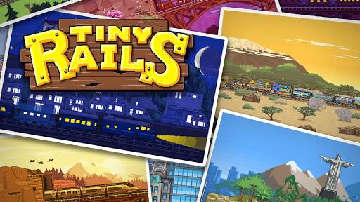 Tiny Rails - Train Tycoon 2023 स्क्रीनशॉट 8