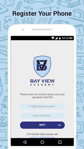 Bay View Academy (BVA) Notification App screenshot 1