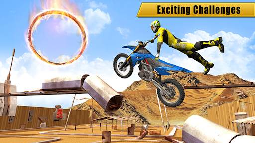 Stunt Bike Race 3D : Free Motorcycle Racing Games screenshot 1