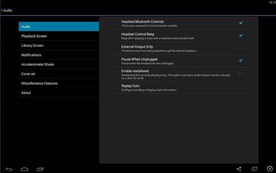 Beyond Music Player screenshot 2