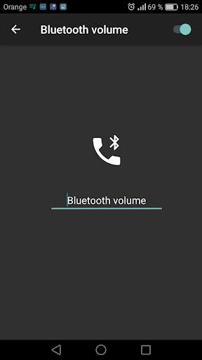 Volume notification control EQ 5 تصوير الشاشة