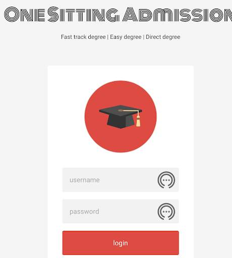 One sitting Degree | Fast track Degree screenshot 2